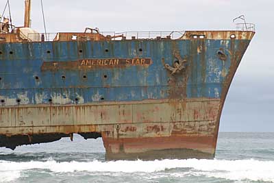 Schiffswrack American Star - Fuerteventura - Kanarische Inseln