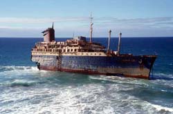 Schiffswrack American Star - Fuerteventura - Kanarische Inseln